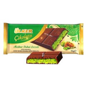 LKER Ulker Dubai Chocolate - chocolate bar viral on TikTok - 93 grams